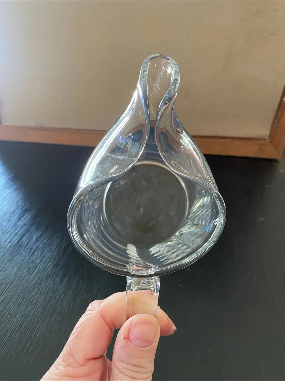 Vintage Hand-Cut Lead Crystal Pitcher